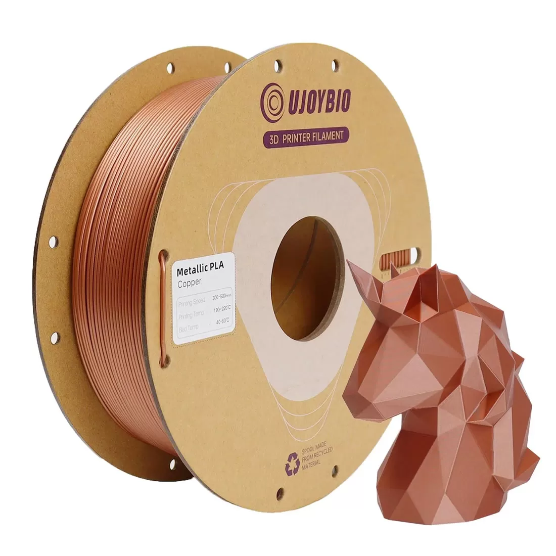 Picture of Metallic PLA Filament in Multiple Colors 1KG 1.75mm